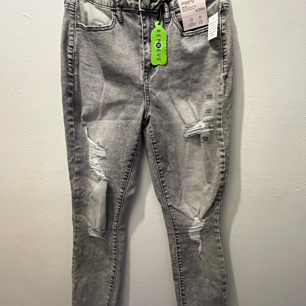 SO Light Gray High Rise Jeggings